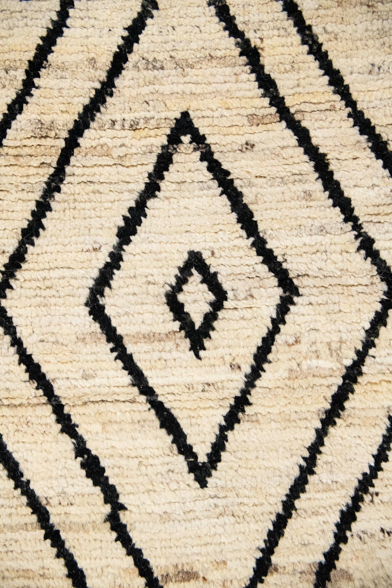 13' 4 x 17' 7 Hand Knotted Moroccan Wool Rug