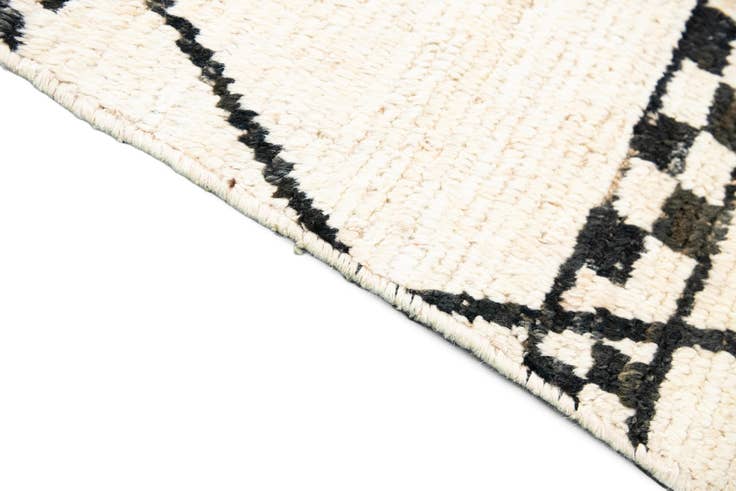 Detail image of 12' 3 x 18' Hand Knotted Moroccan Wool Rug