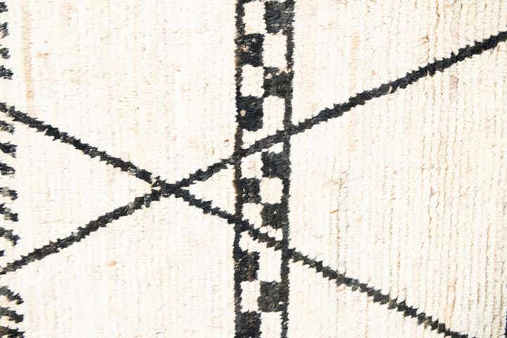 12' 3 x 18' Hand Knotted Moroccan Wool Rug