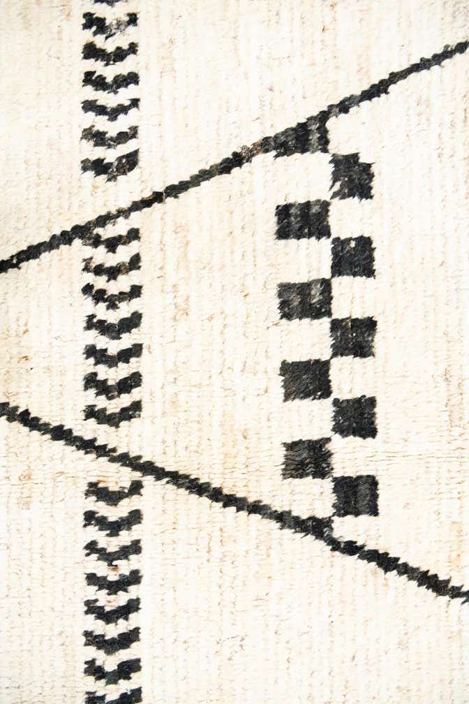 12' 3 x 18' Hand Knotted Moroccan Wool Rug