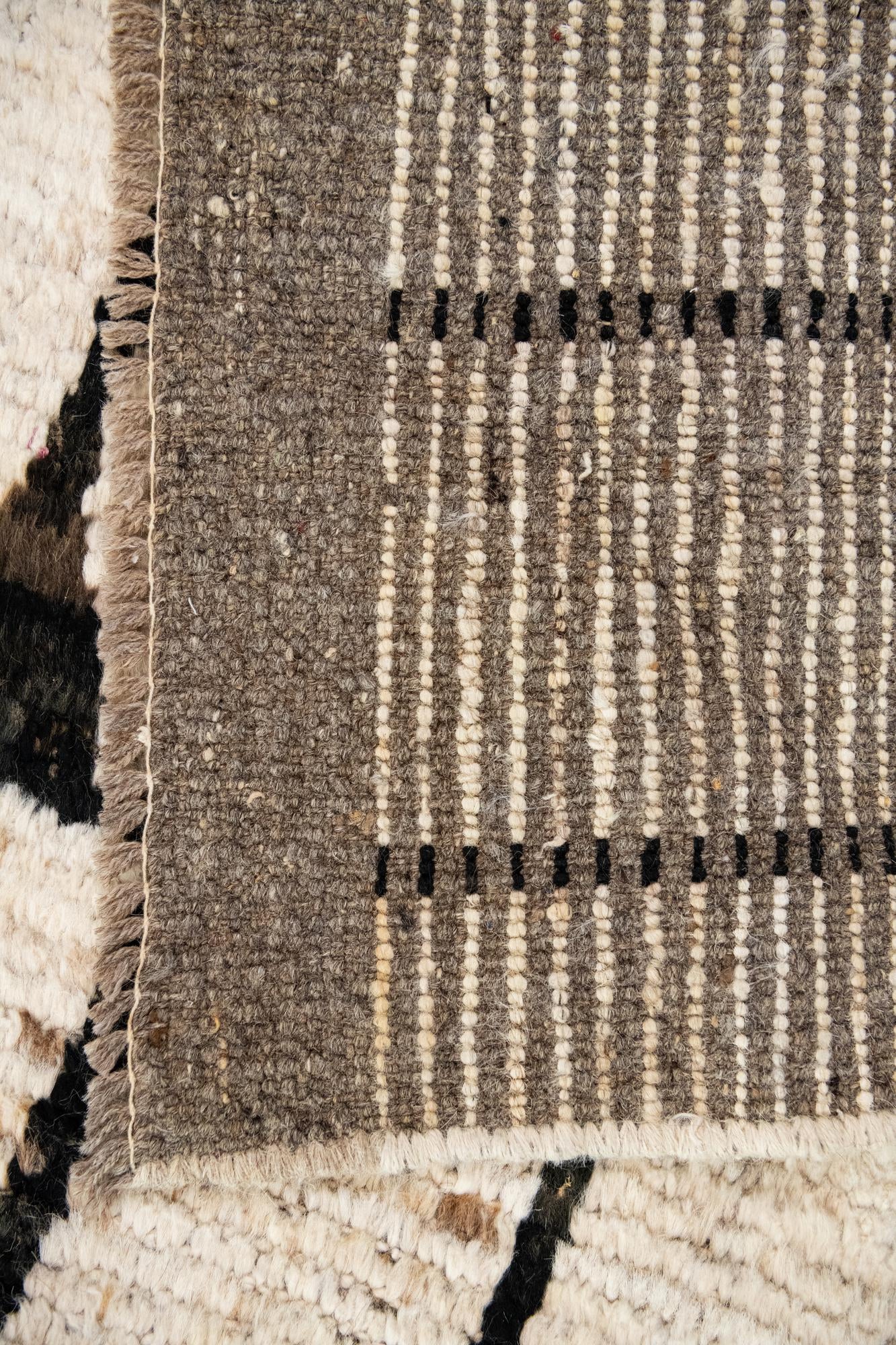 12' 6 x 17' 6 Hand Knotted Moroccan Wool Rug