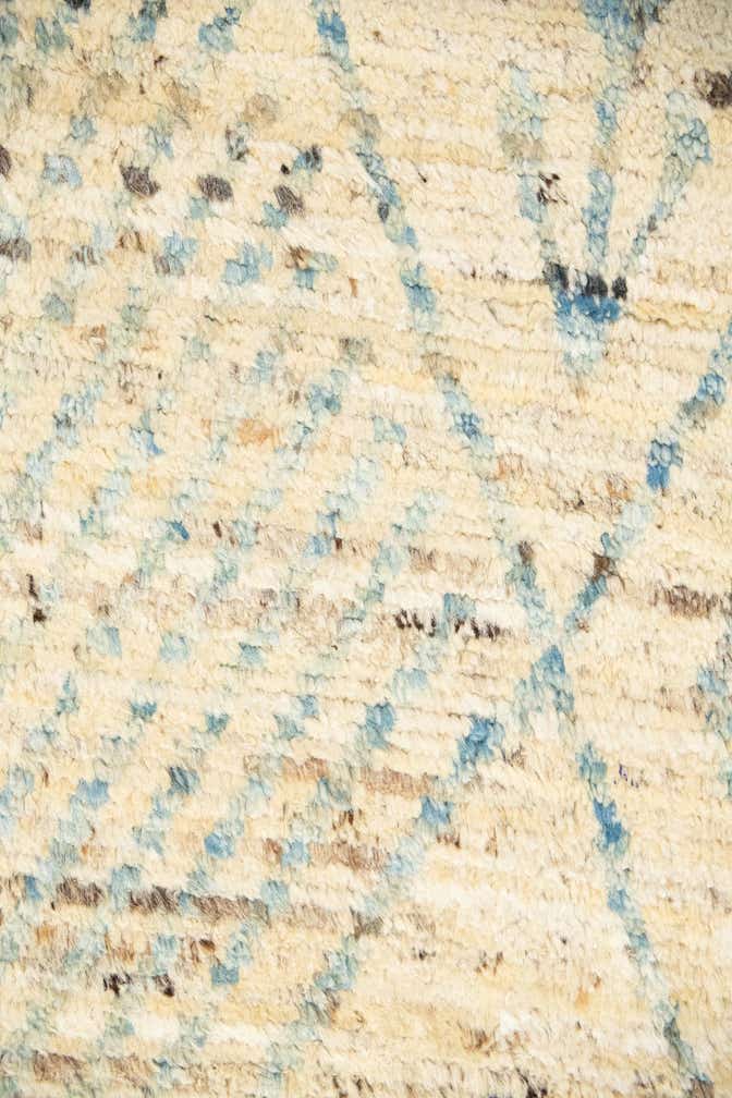 13' 7 x 16' Hand Knotted Moroccan Wool Rug
