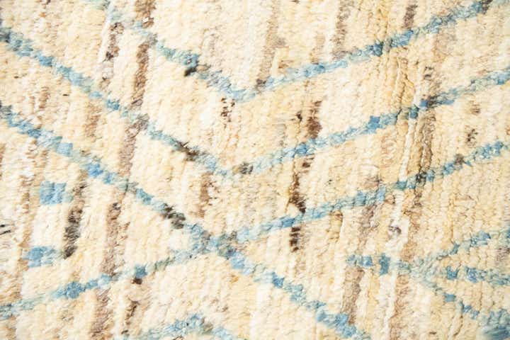 13' 7 x 16' Hand Knotted Moroccan Wool Rug