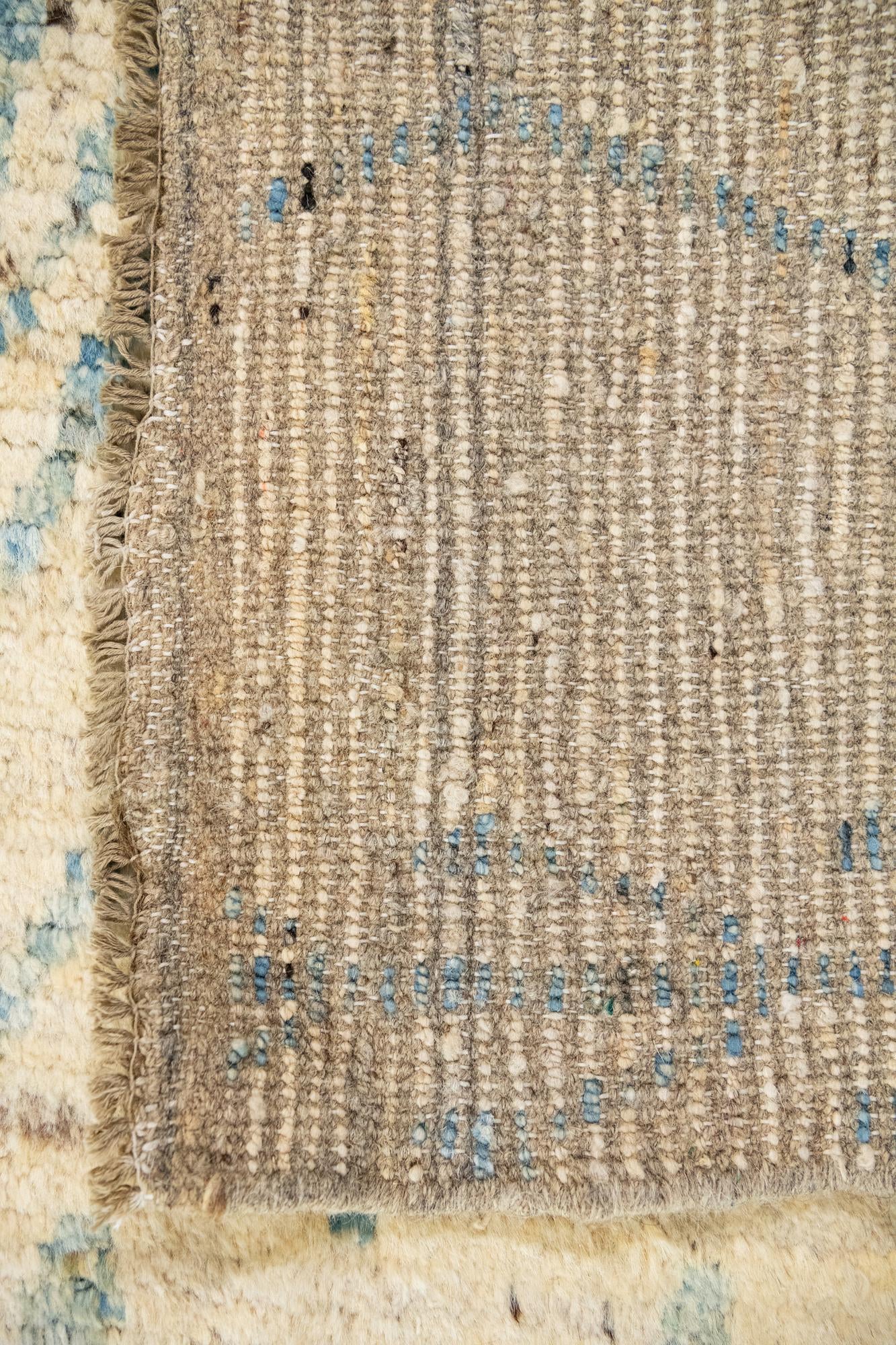 13' 7 x 16' Hand Knotted Moroccan Wool Rug