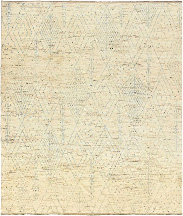 13' 7 x 16' Hand Knotted Moroccan Wool Rug