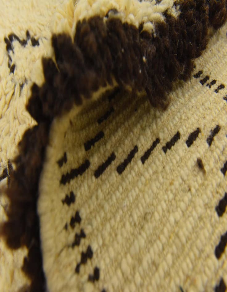 Detail image of 6' 6 x 9' 1  Hand Knotted Moroccan Wool Rug