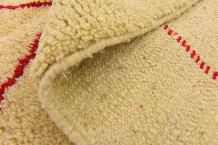 5' 1 x 8' 2 Hand Knotted Moroccan Wool Rug