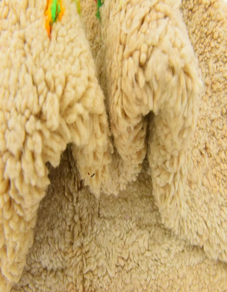 Detail image of 5' 4 x 7' 10  Hand Knotted Moroccan Wool Rug