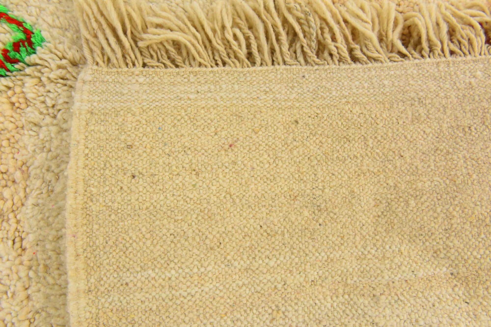 5' 4 x 7' 10 Hand Knotted Moroccan Wool Rug