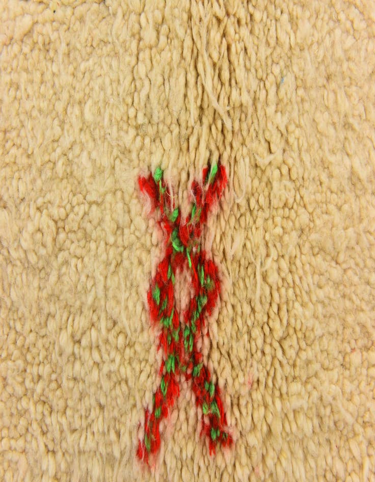 Detail image of 5' 4 x 7' 10  Hand Knotted Moroccan Wool Rug