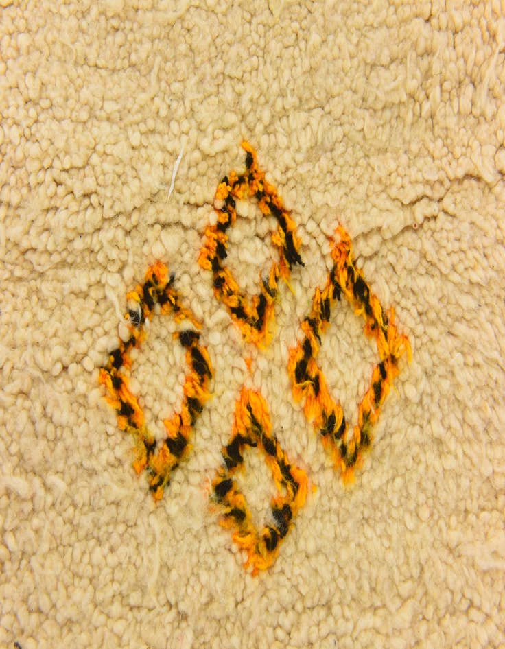 Detail image of 5' 4 x 7' 10  Hand Knotted Moroccan Wool Rug