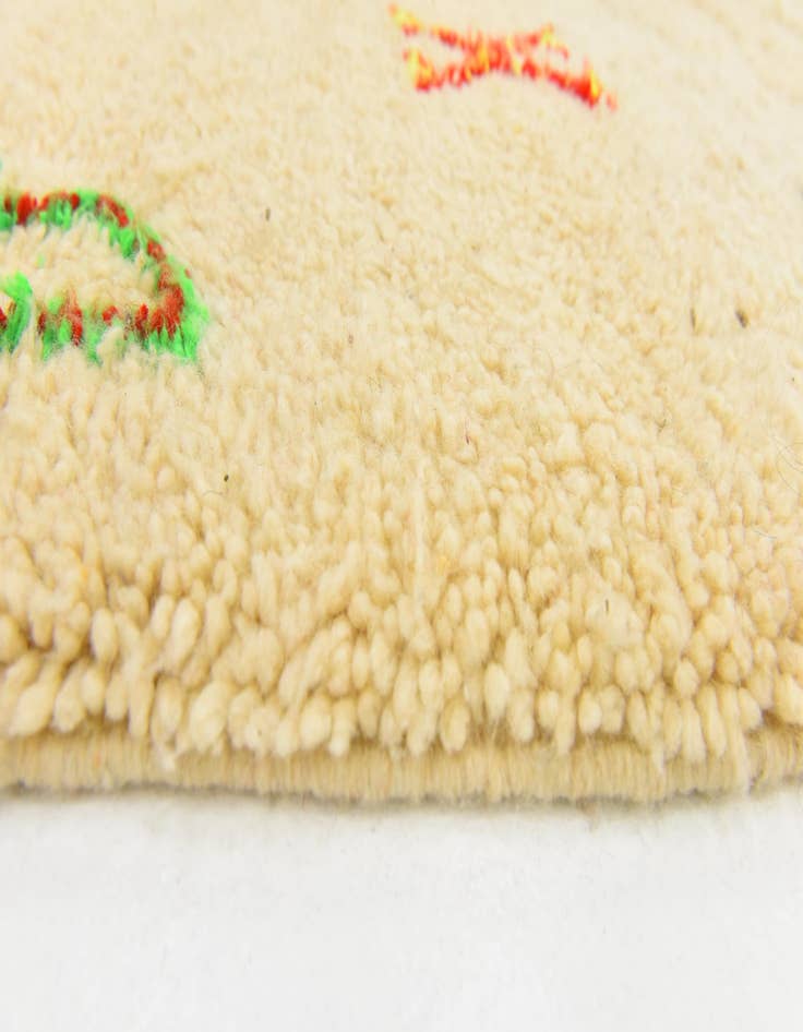 Detail image of 5' 4 x 7' 10  Hand Knotted Moroccan Wool Rug