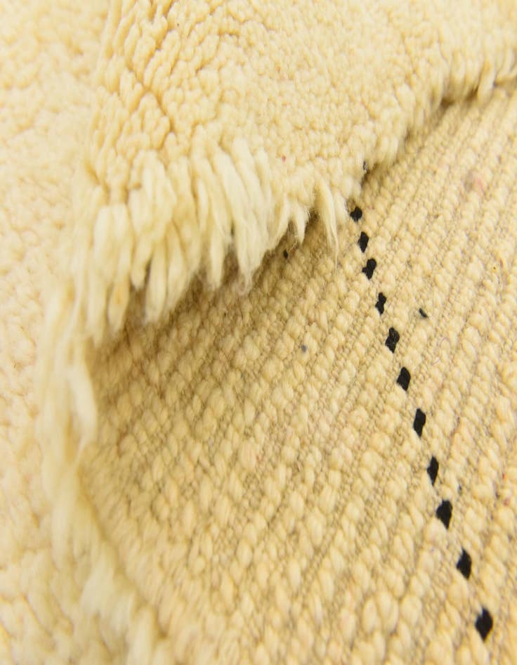 Detail image of 5' 5 x 8' 2 Hand Knotted Moroccan Wool Rug