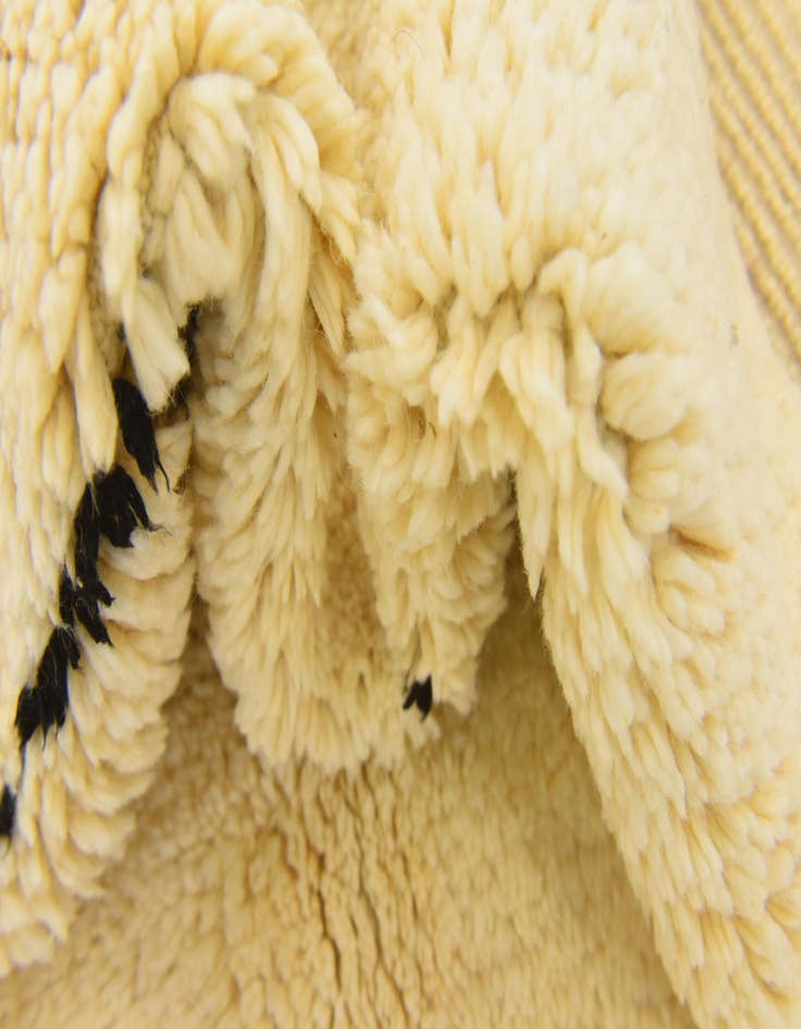 Detail image of 5' 5 x 8' 2 Hand Knotted Moroccan Wool Rug