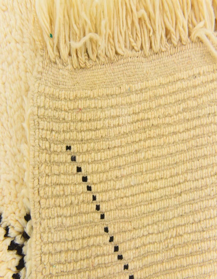 Detail image of 5' 5 x 8' 2 Hand Knotted Moroccan Wool Rug