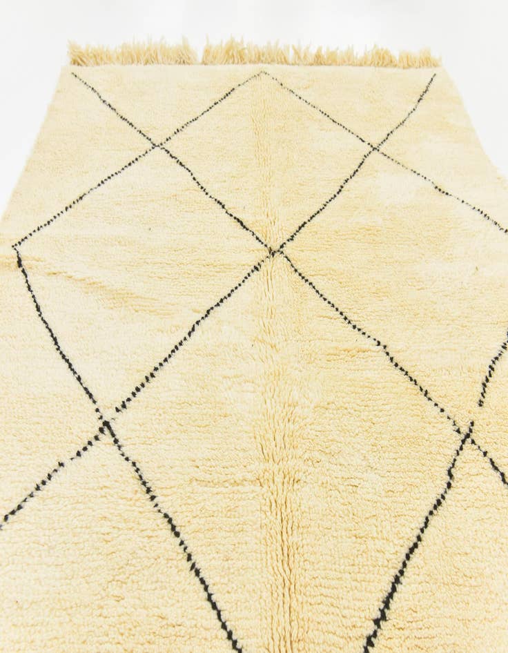 Detail image of 5' 5 x 8' 2 Hand Knotted Moroccan Wool Rug