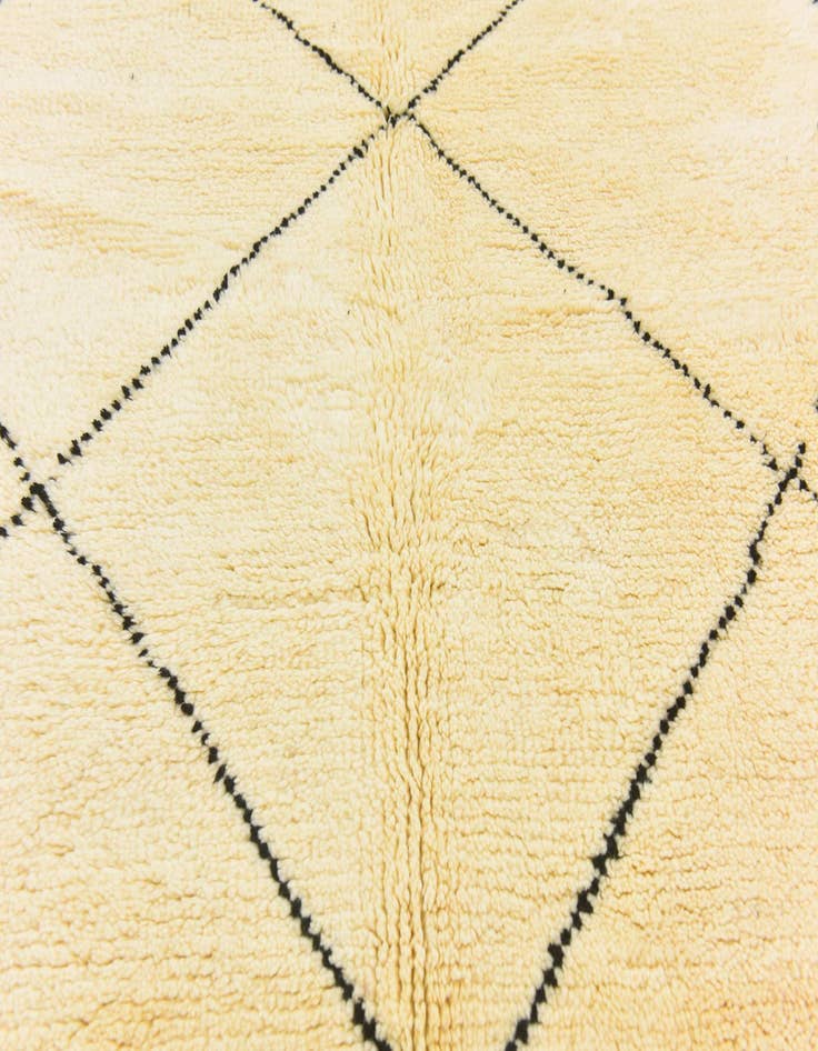 Detail image of 5' 5 x 8' 2 Hand Knotted Moroccan Wool Rug