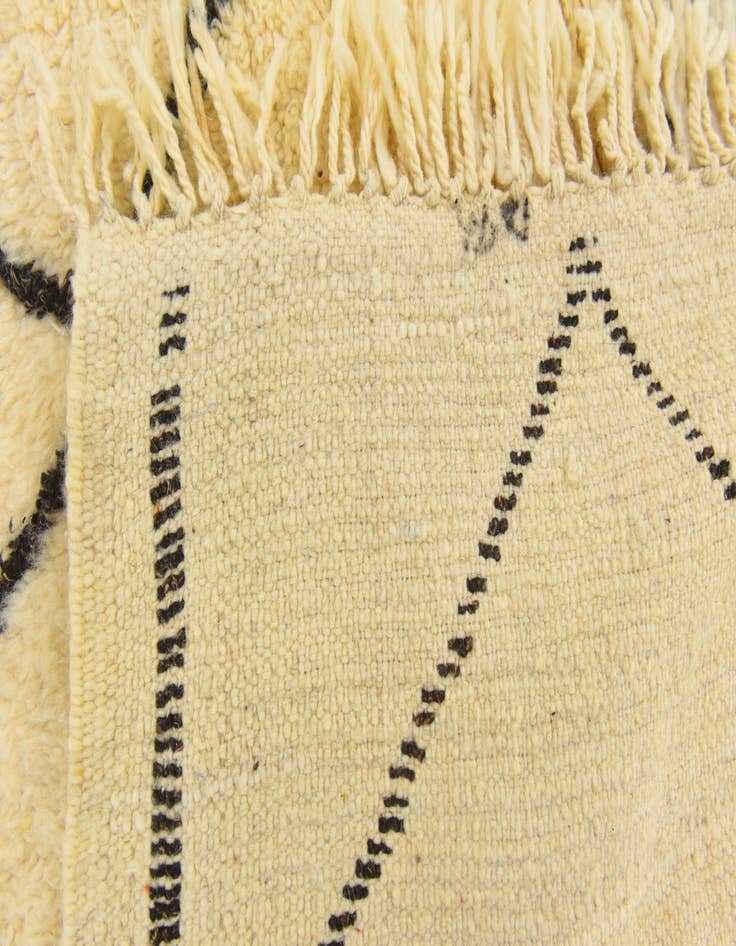 Detail image of 5' x 8' 5  Hand Knotted Moroccan Wool Rug