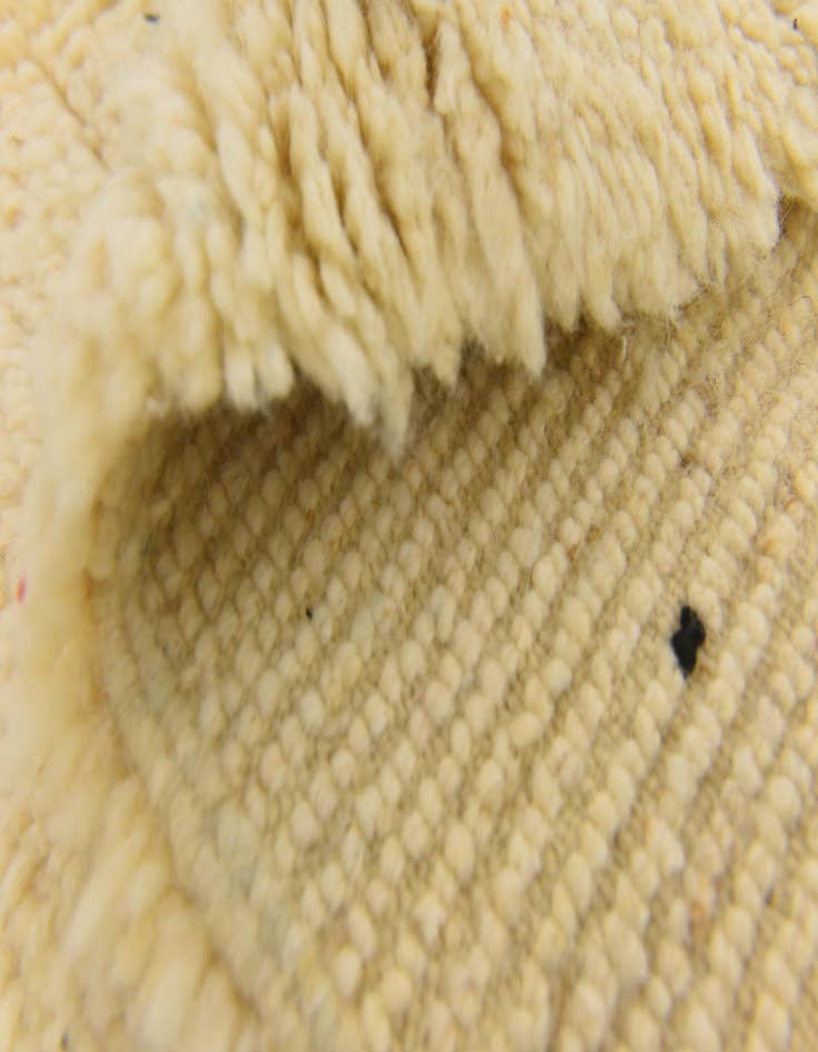 Detail image of 6' 9 x 9' 9 Hand Knotted Moroccan Wool Rug