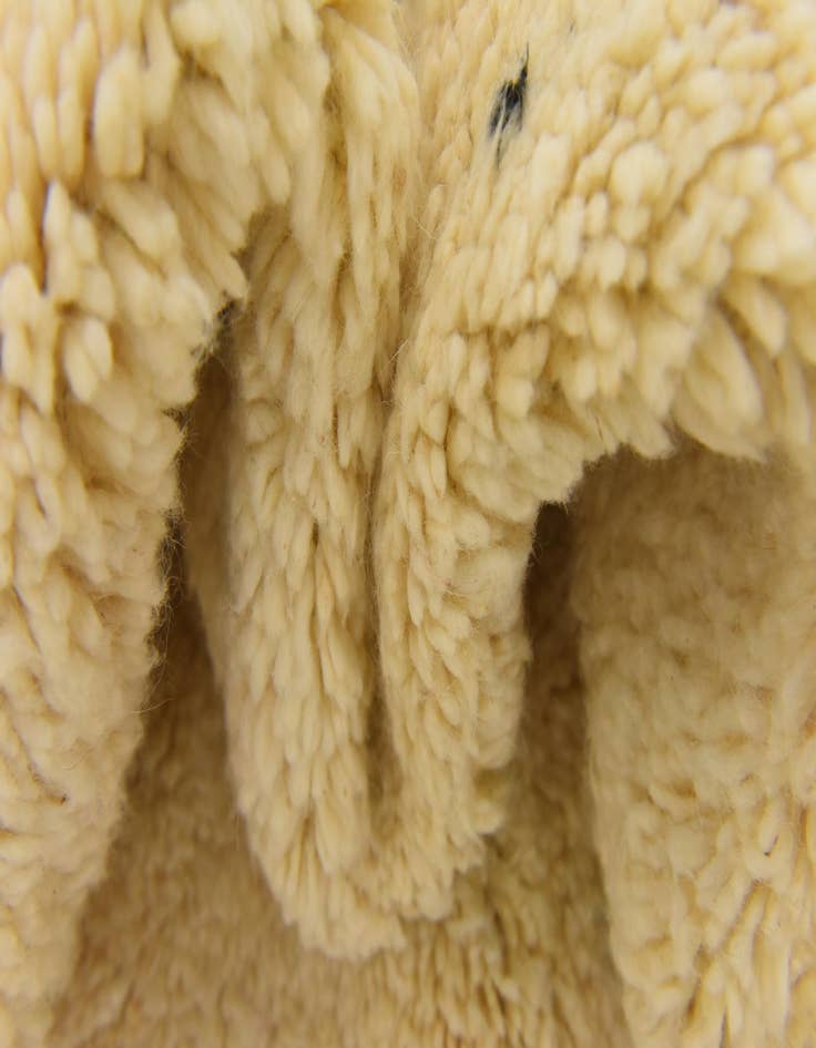 Detail image of 6' 9 x 9' 9 Hand Knotted Moroccan Wool Rug