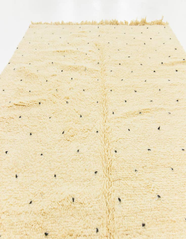 Detail image of 6' 9 x 9' 9 Hand Knotted Moroccan Wool Rug