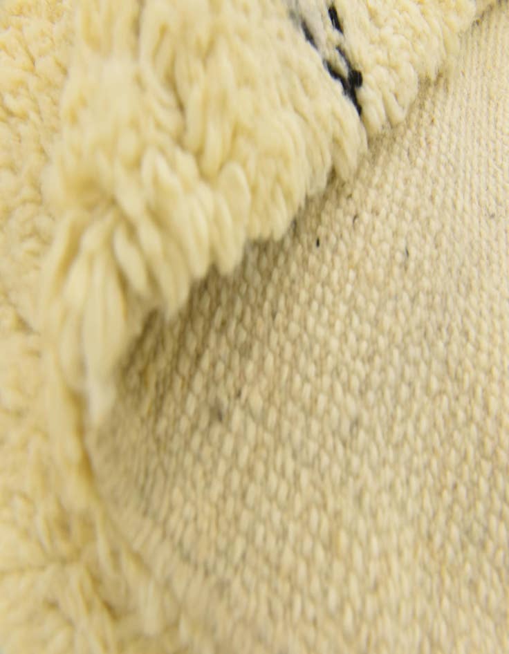 Detail image of 6' 5 x 10' 10  Hand Knotted Moroccan Wool Rug