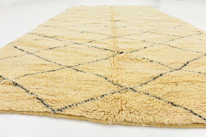 6' 3 x 10' 10 Hand Knotted Moroccan Wool Rug