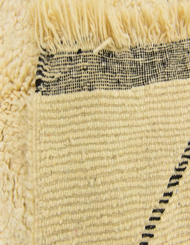 Detail image of 6' 10 x 9' 4  Hand Knotted Moroccan Wool Rug