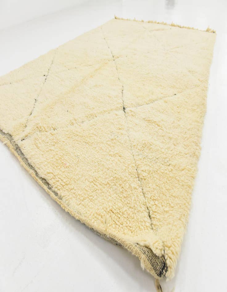 Detail image of 6' 10 x 9' 4  Hand Knotted Moroccan Wool Rug