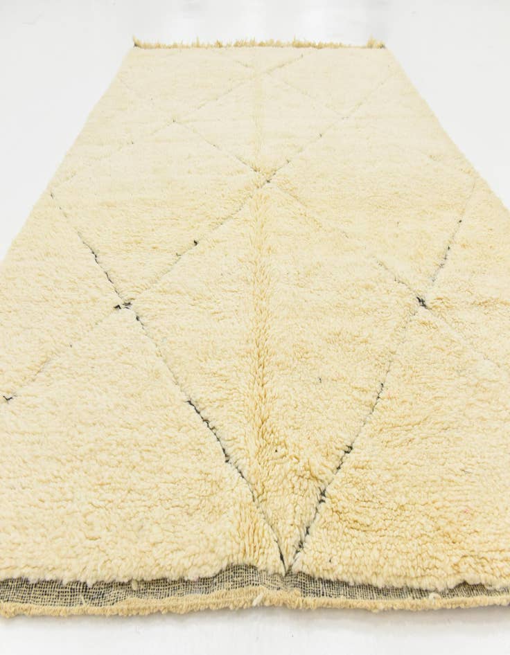 Detail image of 6' 10 x 9' 4  Hand Knotted Moroccan Wool Rug