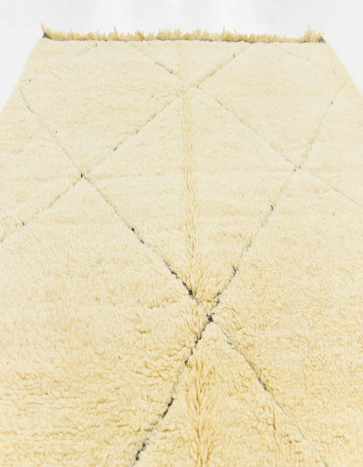 Detail image of 6' 10 x 9' 4  Hand Knotted Moroccan Wool Rug