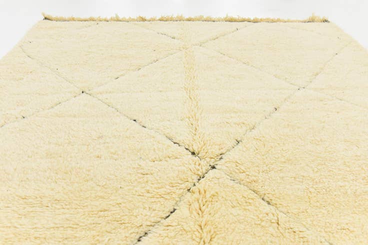 Detail image of 210cm x 285cm Hand Knotted Moroccan Wool Rug