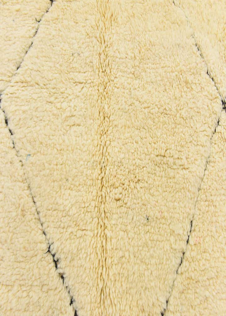 6' 10 x 9' 4 Hand Knotted Moroccan Wool Rug