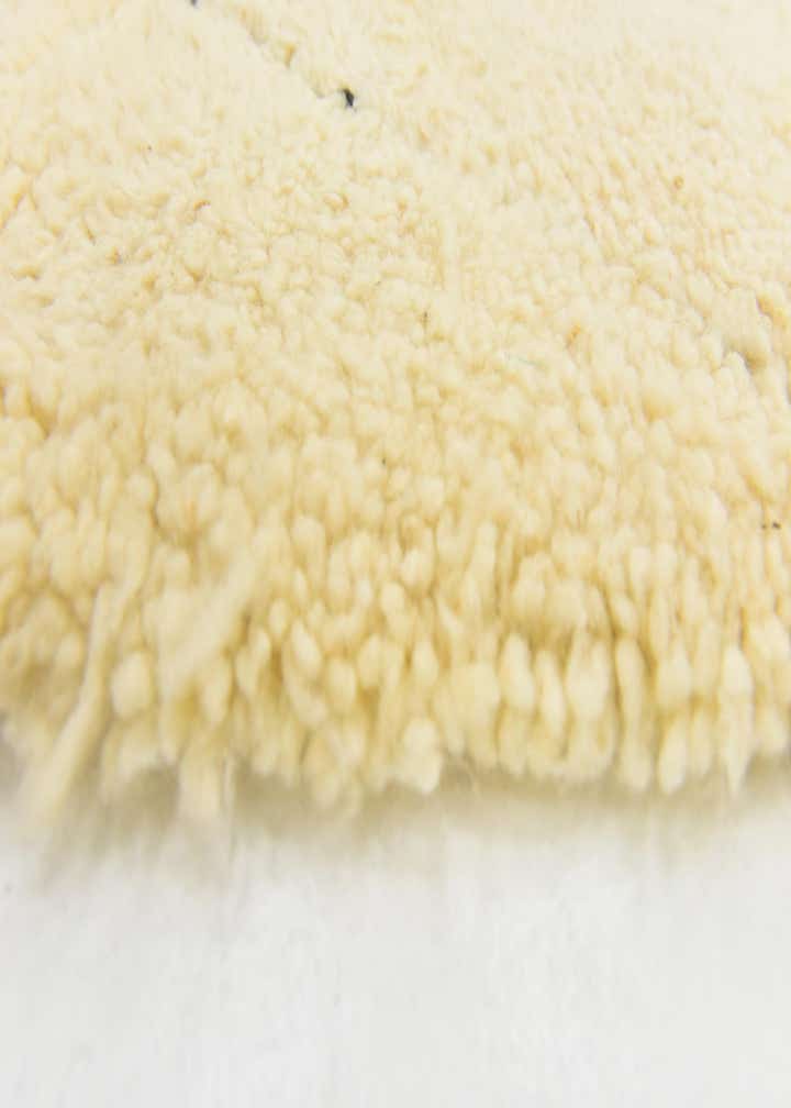 6' 10 x 9' 4 Hand Knotted Moroccan Wool Rug