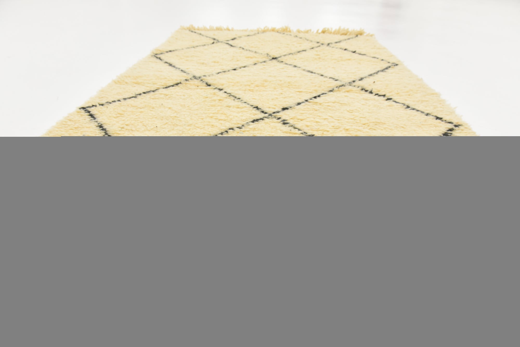 3' x 4' 10 Hand Knotted Moroccan Wool Rug