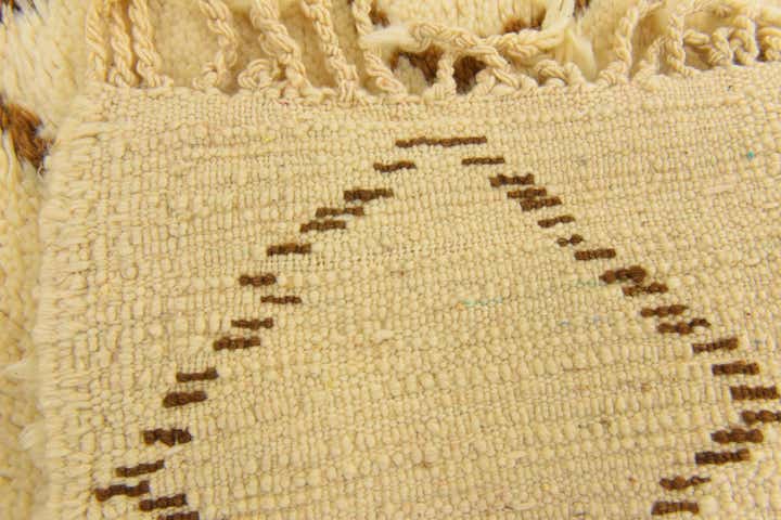 2' 10 x 5' 2 Hand Knotted Moroccan Wool Rug