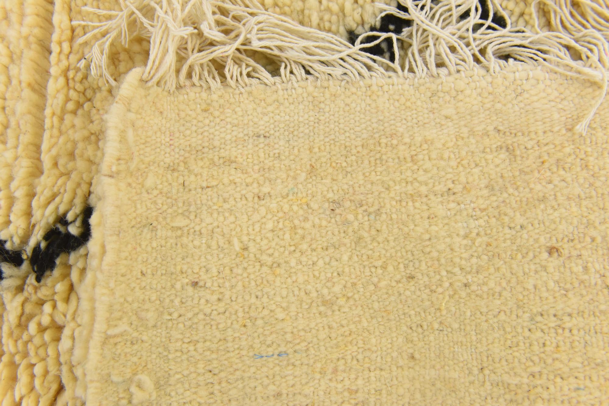 3' 4 x 4' 10 Hand Knotted Moroccan Wool Rug