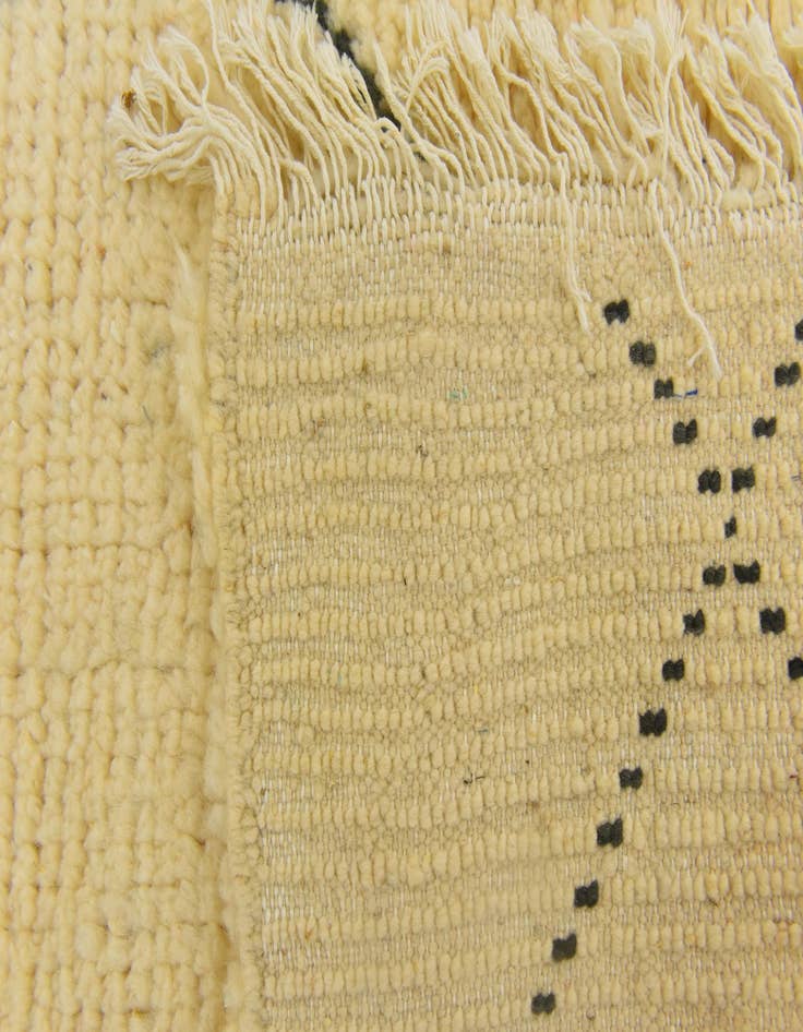 Detail image of 3' 1 x 4' 11  Hand Knotted Moroccan Wool Rug