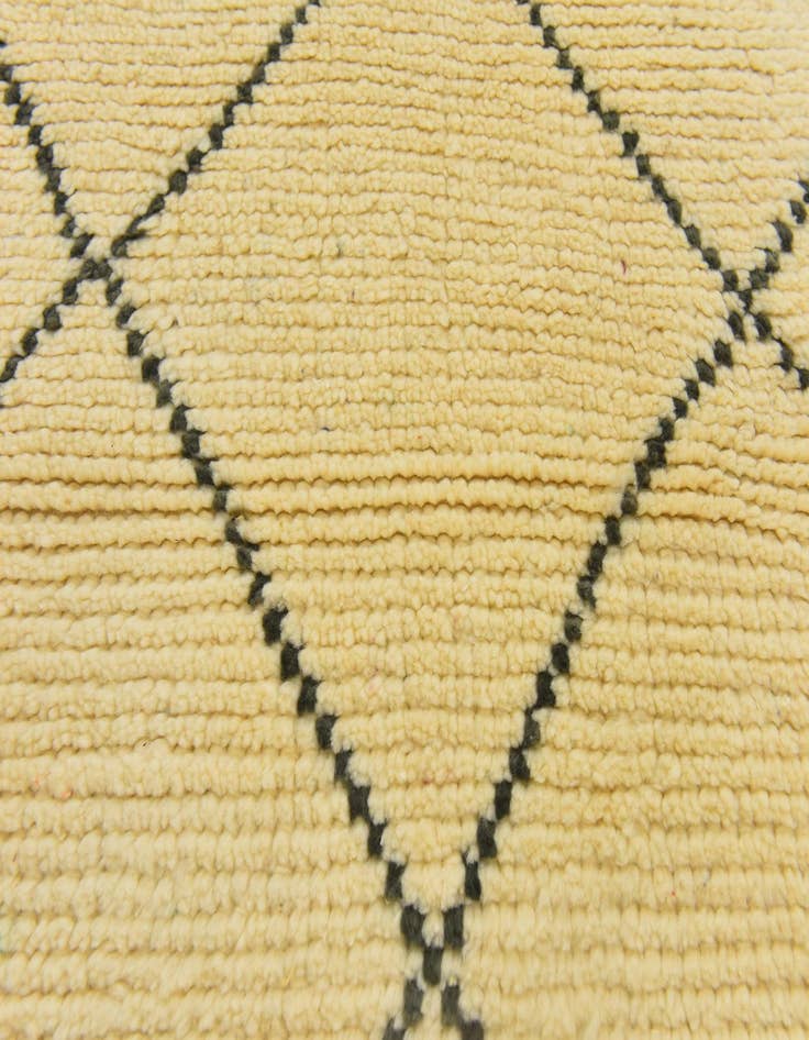 Detail image of 3' 1 x 4' 11  Hand Knotted Moroccan Wool Rug