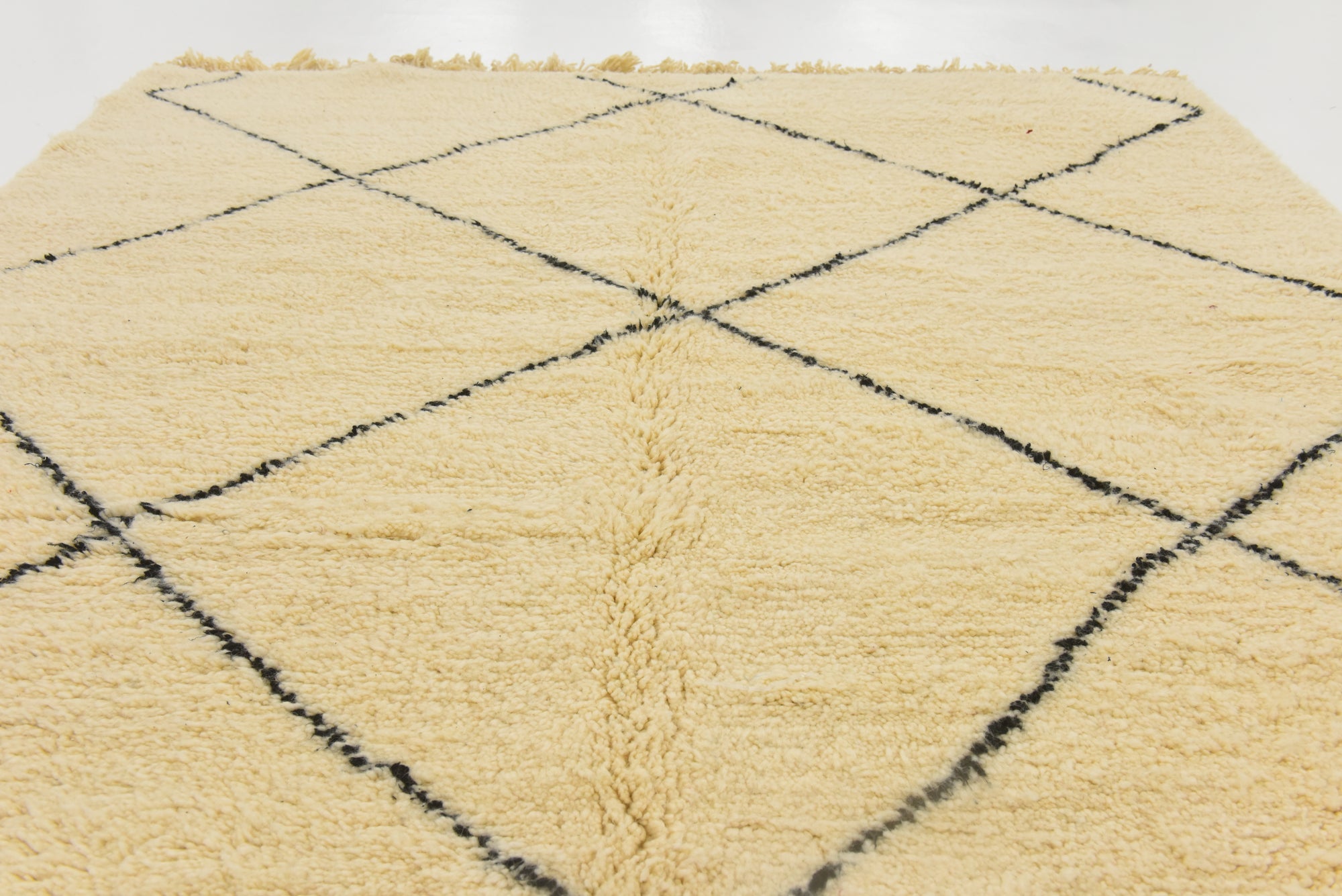 6' 10 x 10' Hand Knotted Moroccan Wool Rug