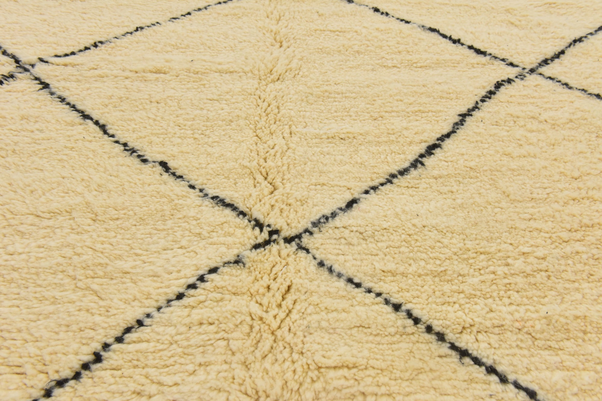 6' 10 x 10' Hand Knotted Moroccan Wool Rug