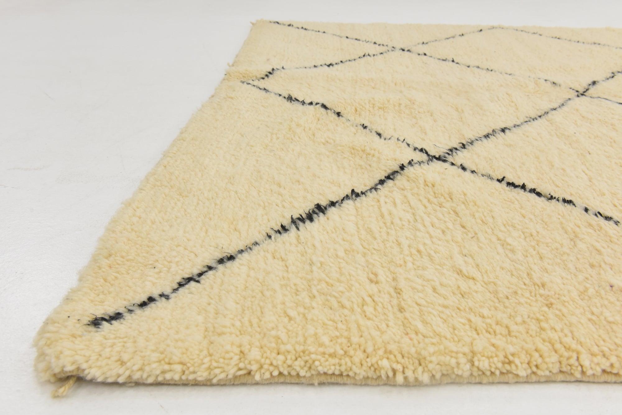6' 10 x 10' Hand Knotted Moroccan Wool Rug