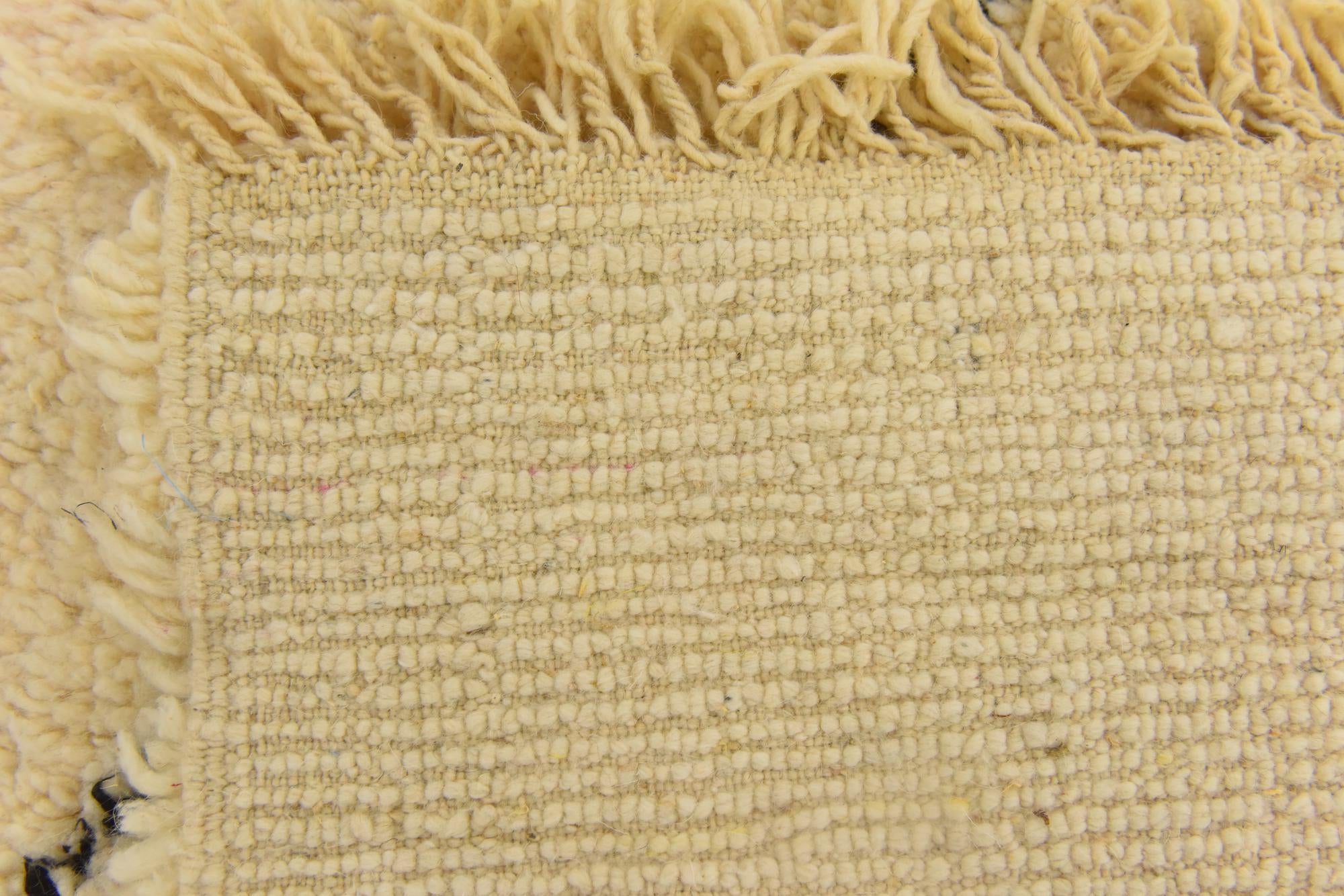 6' 6 x 9' 4 Hand Knotted Moroccan Wool Rug