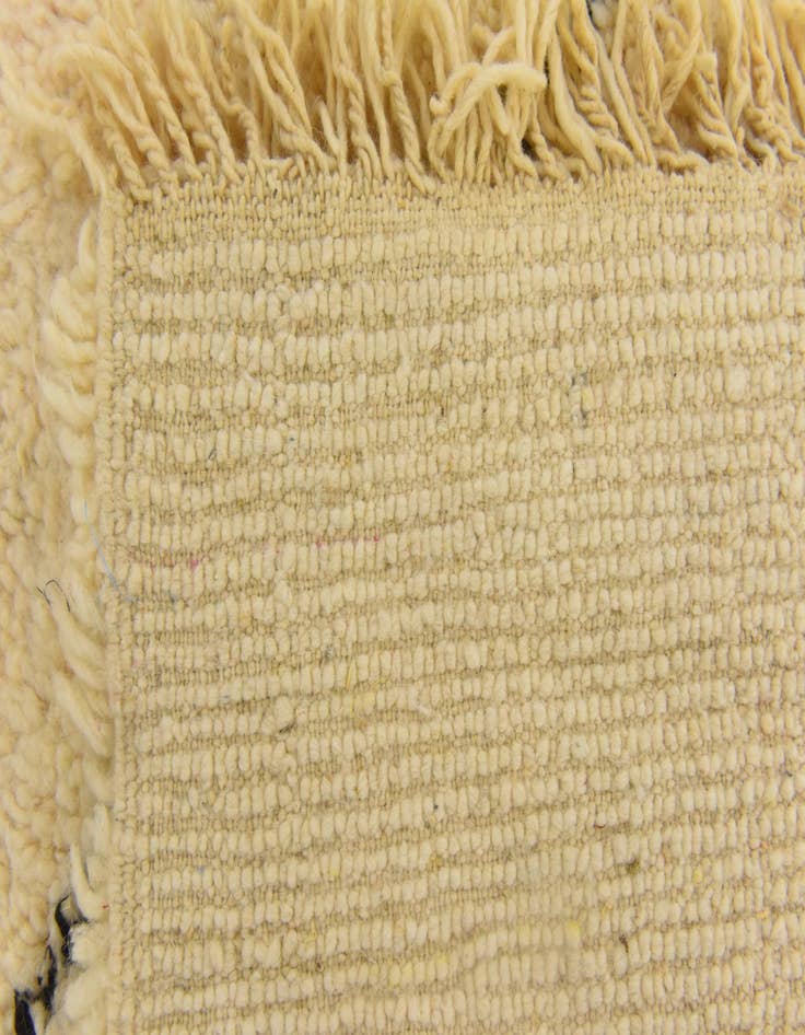 Detail image of 6' 6 x 9' 4  Hand Knotted Moroccan Wool Rug