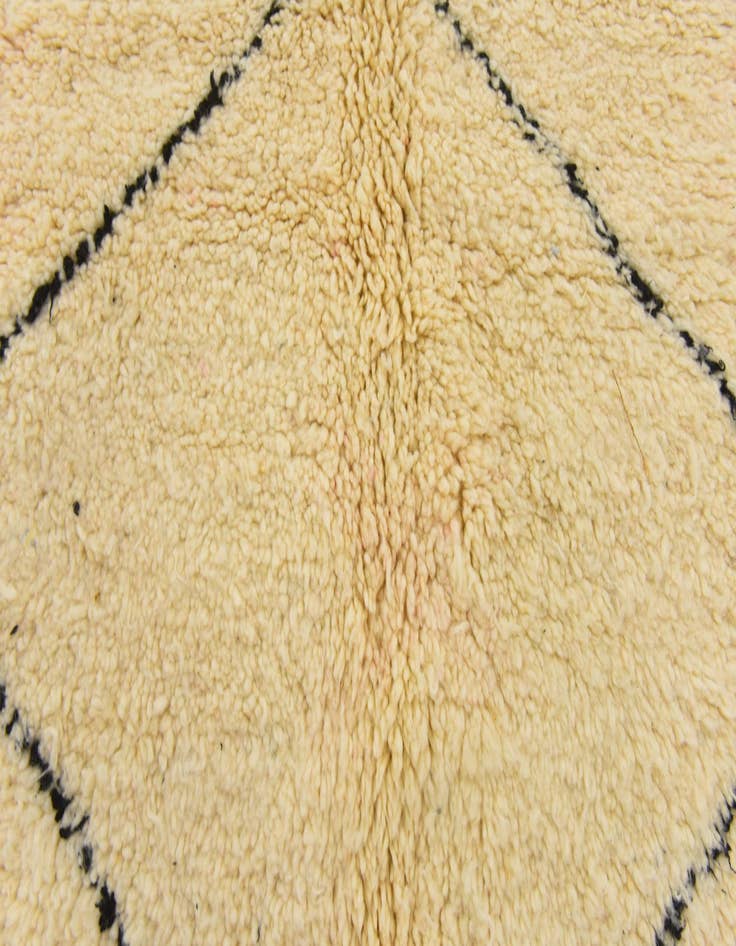 Detail image of 6' 6 x 9' 4  Hand Knotted Moroccan Wool Rug