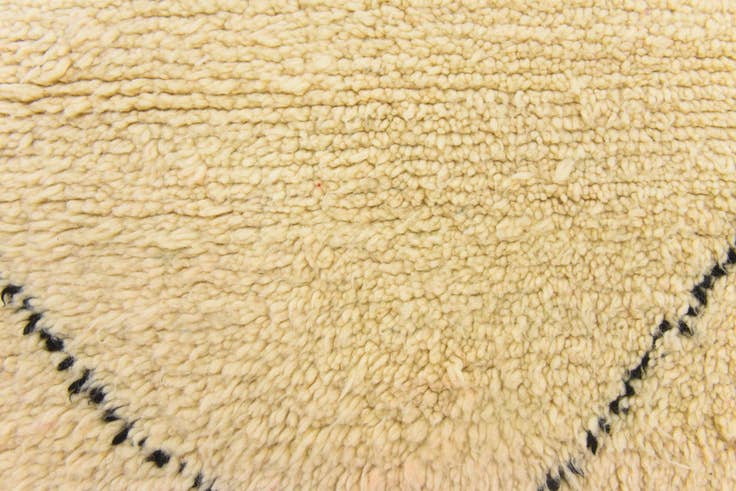 Detail image of 5' 9 x 8' 2 Hand Knotted Moroccan Wool Rug