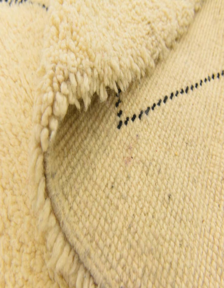 Detail image of 8' 8 x 11' 9 Hand Knotted Moroccan Wool Rug