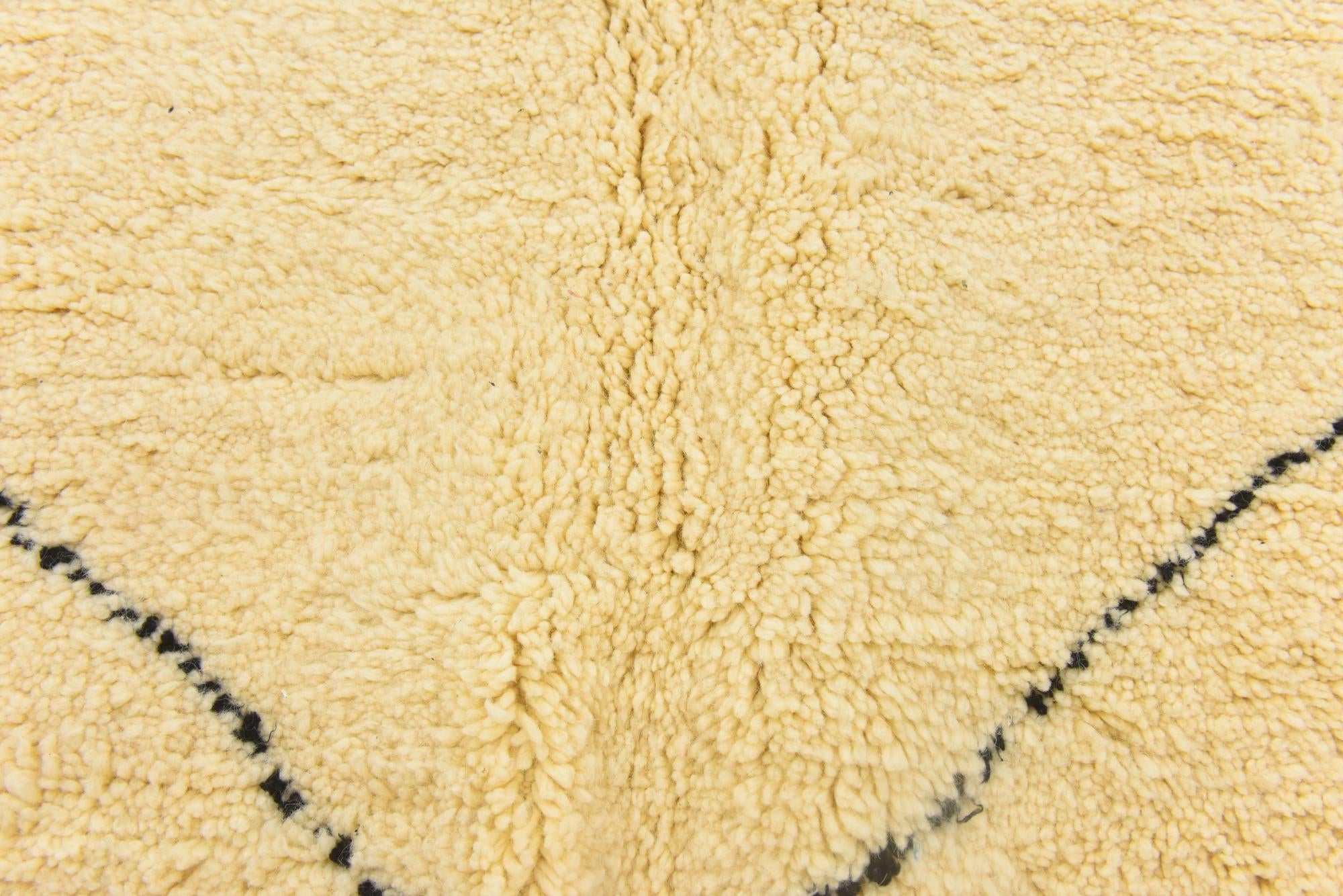 8' 8 x 11' 9 Hand Knotted Moroccan Wool Rug