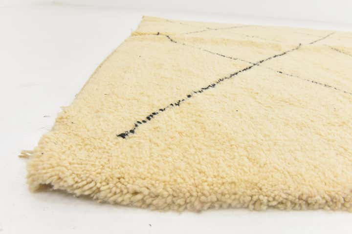 8' 8 x 11' 9 Hand Knotted Moroccan Wool Rug