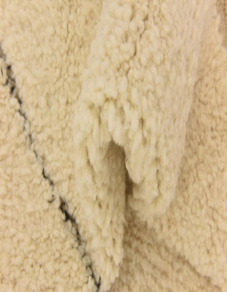 Detail image of 3' 3 x 5' 1  Hand Knotted Moroccan Wool Rug